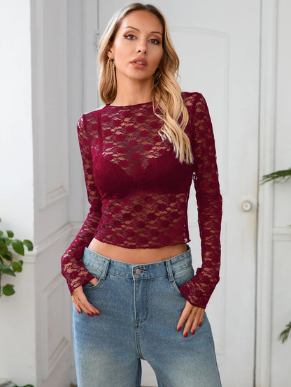 LAYLA – SPITZEN CROP LONGSLEEVE 3