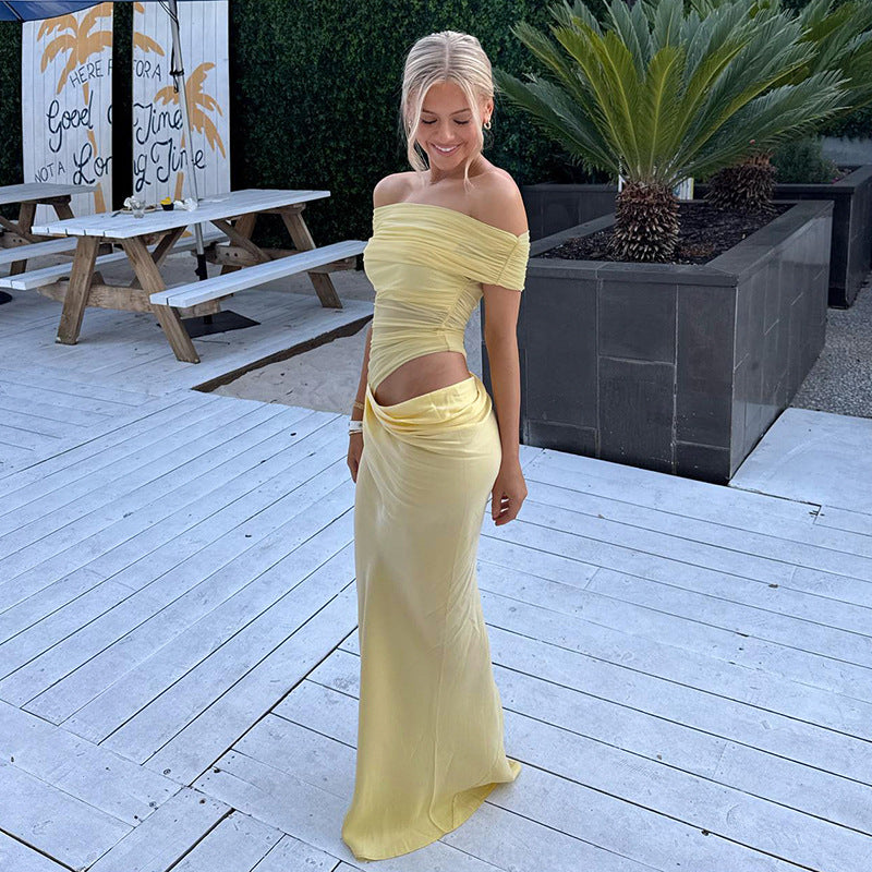ALICIA – ELEGANTES MAXIKLEID MIT ASYM­METRISCHEM SCHNITT 2