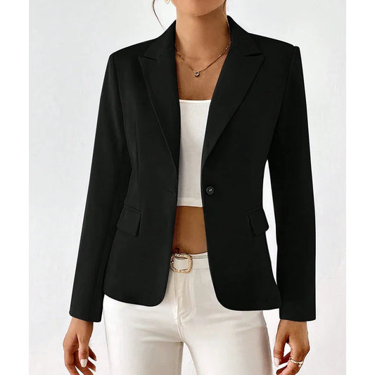DAMEN BLAZER MIT REVERS SLIM FIT 1