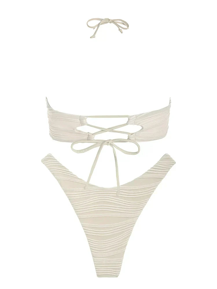 NOELLE JACQUARD-BIKINISET MIT MODERNEM SCHNITT 4