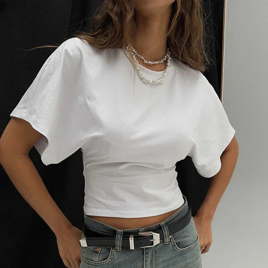 LIV – T-SHIRT MIT KURZEM SCHNITT AUS BAUMWOLLE 1