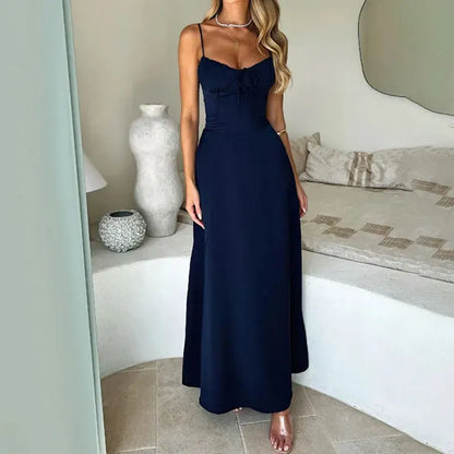 SOLÈA | SOMMERLICHES MAXIKLEID MIT SCHNÜRUNGSDETAIL 5