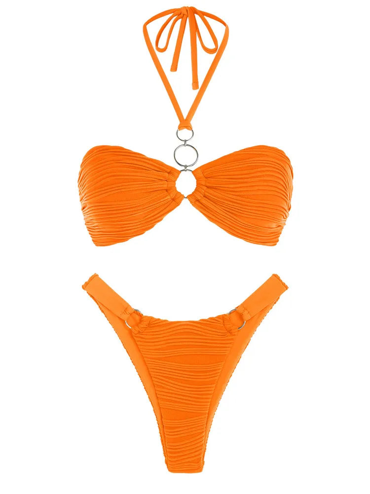 NOELLE JACQUARD-BIKINISET MIT MODERNEM SCHNITT 2