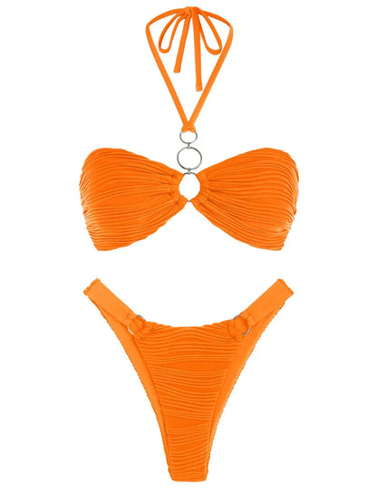NOELLE JACQUARD-BIKINISET MIT MODERNEM SCHNITT 2