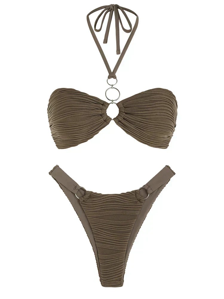 NOELLE JACQUARD-BIKINISET MIT MODERNEM SCHNITT 6