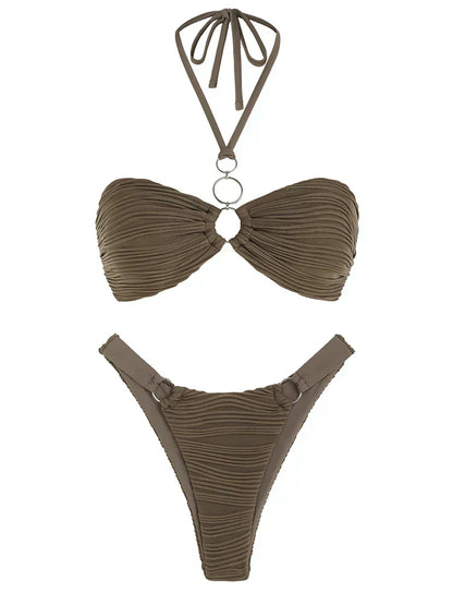 NOELLE JACQUARD-BIKINISET MIT MODERNEM SCHNITT 6
