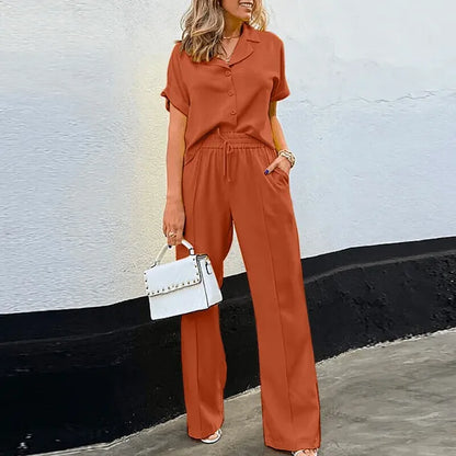 LINA – LOCKERES ZWEITEILER-SET MIT OVERSIZE-SHIRT UND HOSE 2