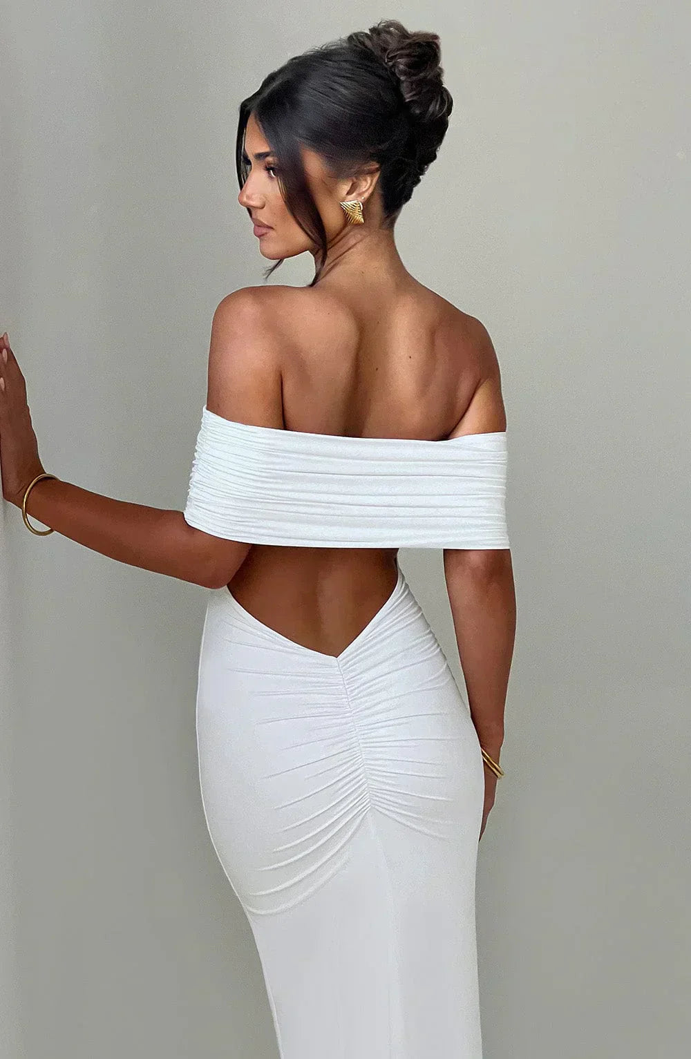 CELINE – OFF-SHOULDER ABENDKLEID 4