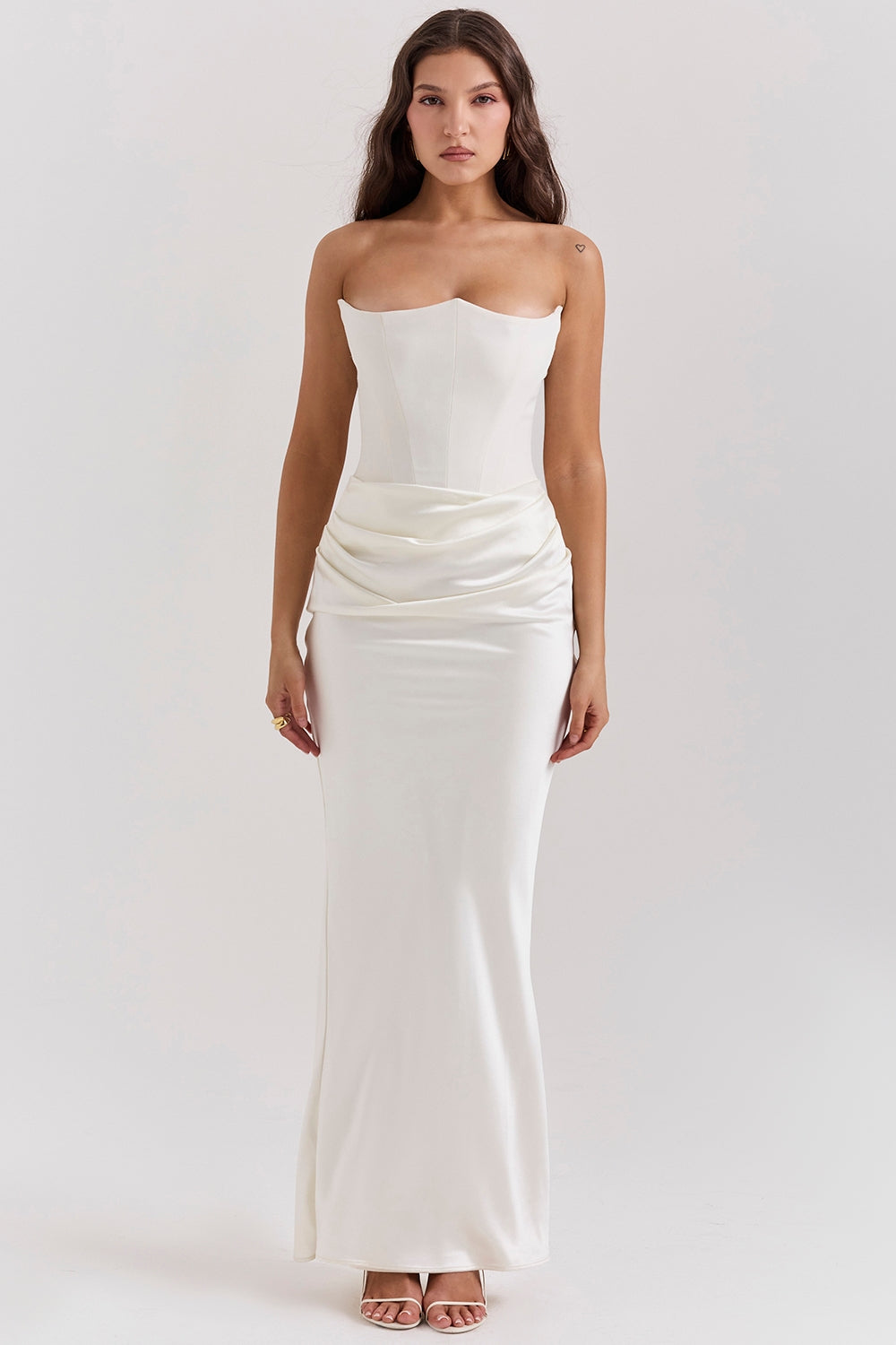 ANIKA I SCHULTERFREIES KLEID 2