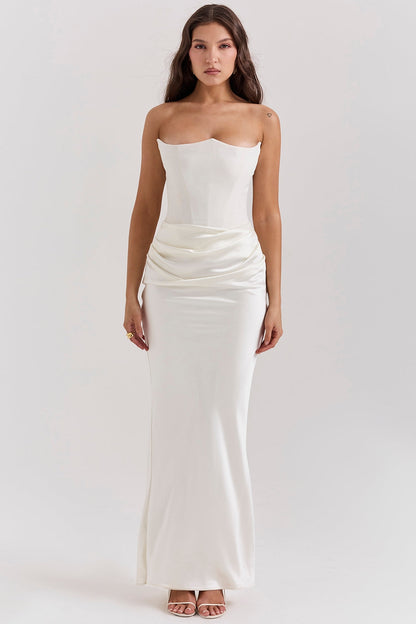 ANIKA I SCHULTERFREIES KLEID 2