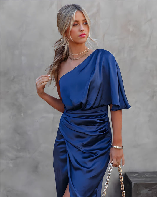 AMIRA | EINÄRMELIGES ABENDKLEID 1