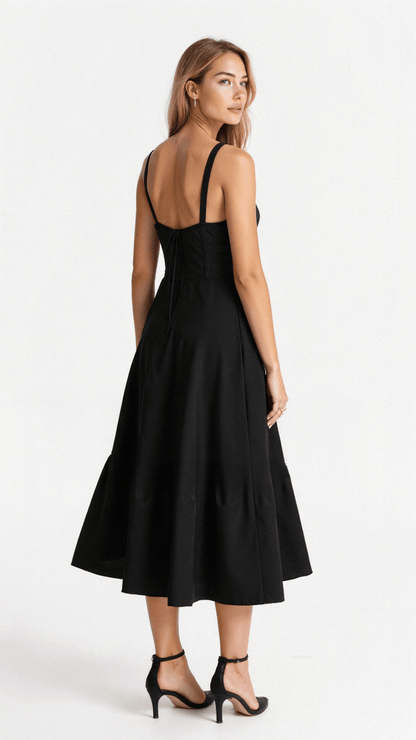 KIANA | KORSETT MIDIKLEID 4